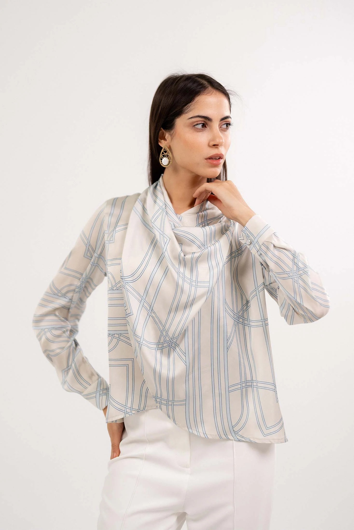Printed Blouse