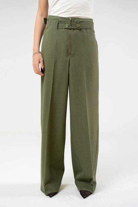 Wide-Leg Trousers