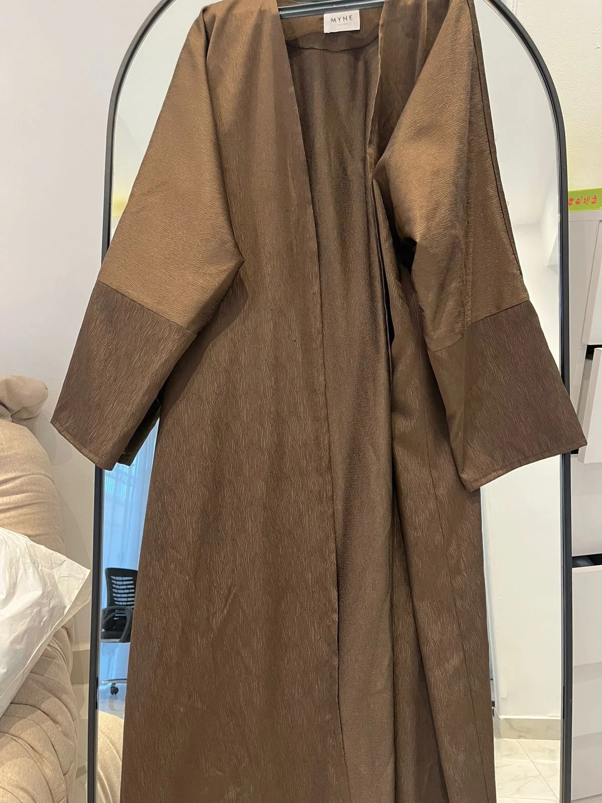 Spiral Kimono - Brown - O/S (Ramadan Exclusive)