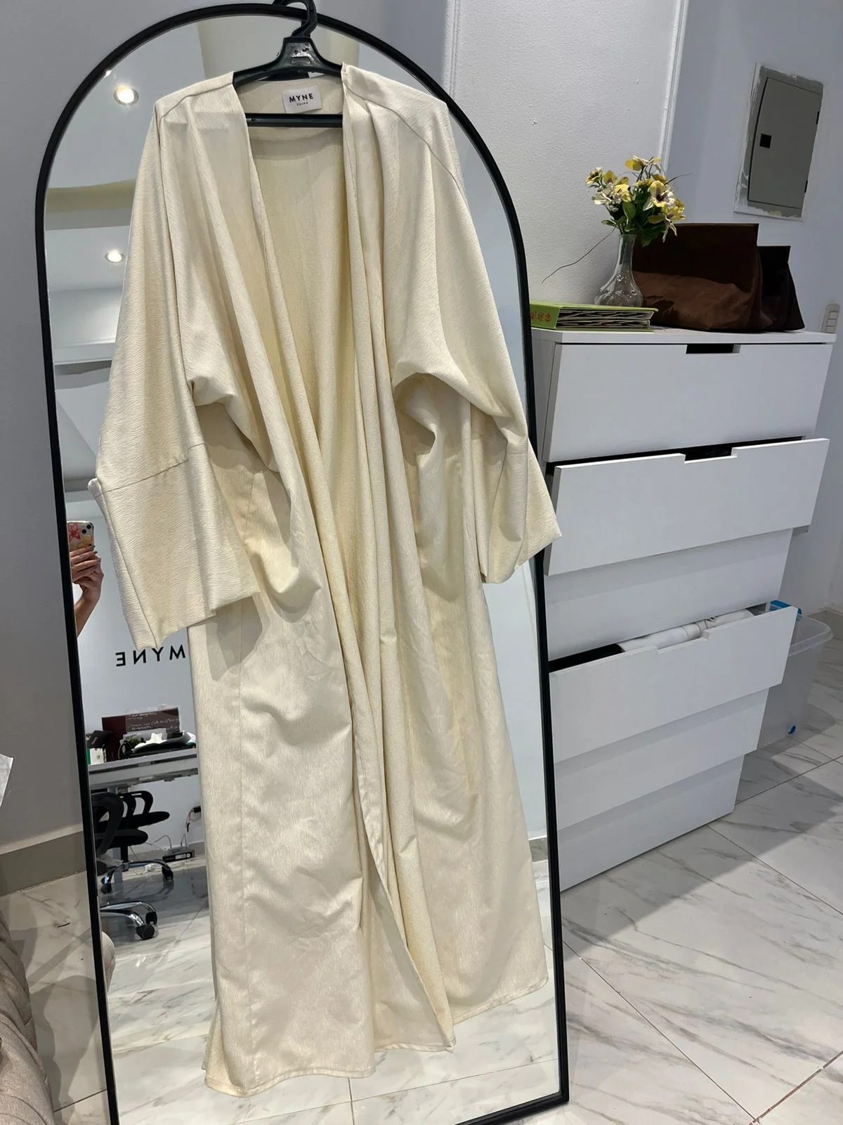 Spiral Kimono - Off White - O/S (Ramadan Exclusive)