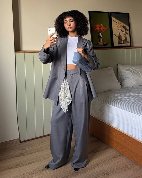 Ash Pleated Pants