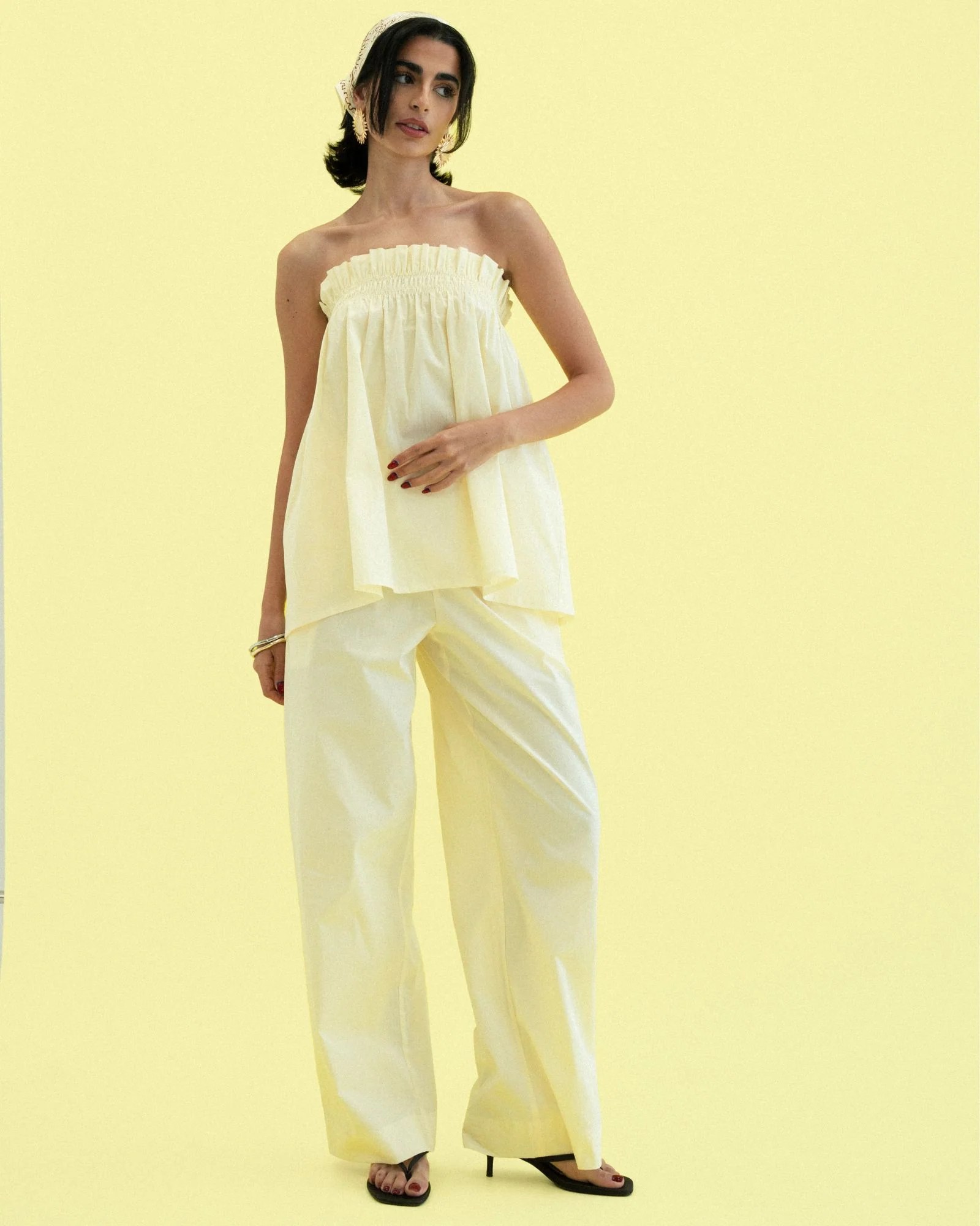 Soleil Pants - Butter Yellow