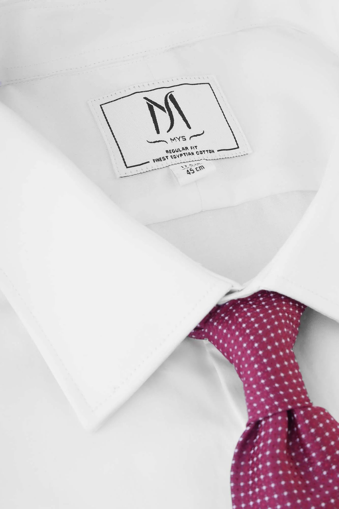 White Twill Shirt - Regular Fit