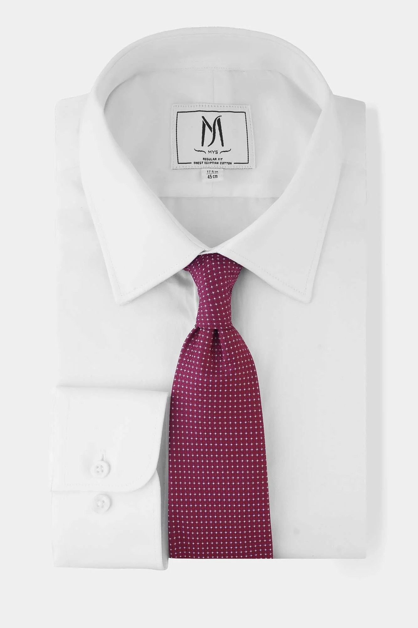 White Twill Shirt - Regular Fit