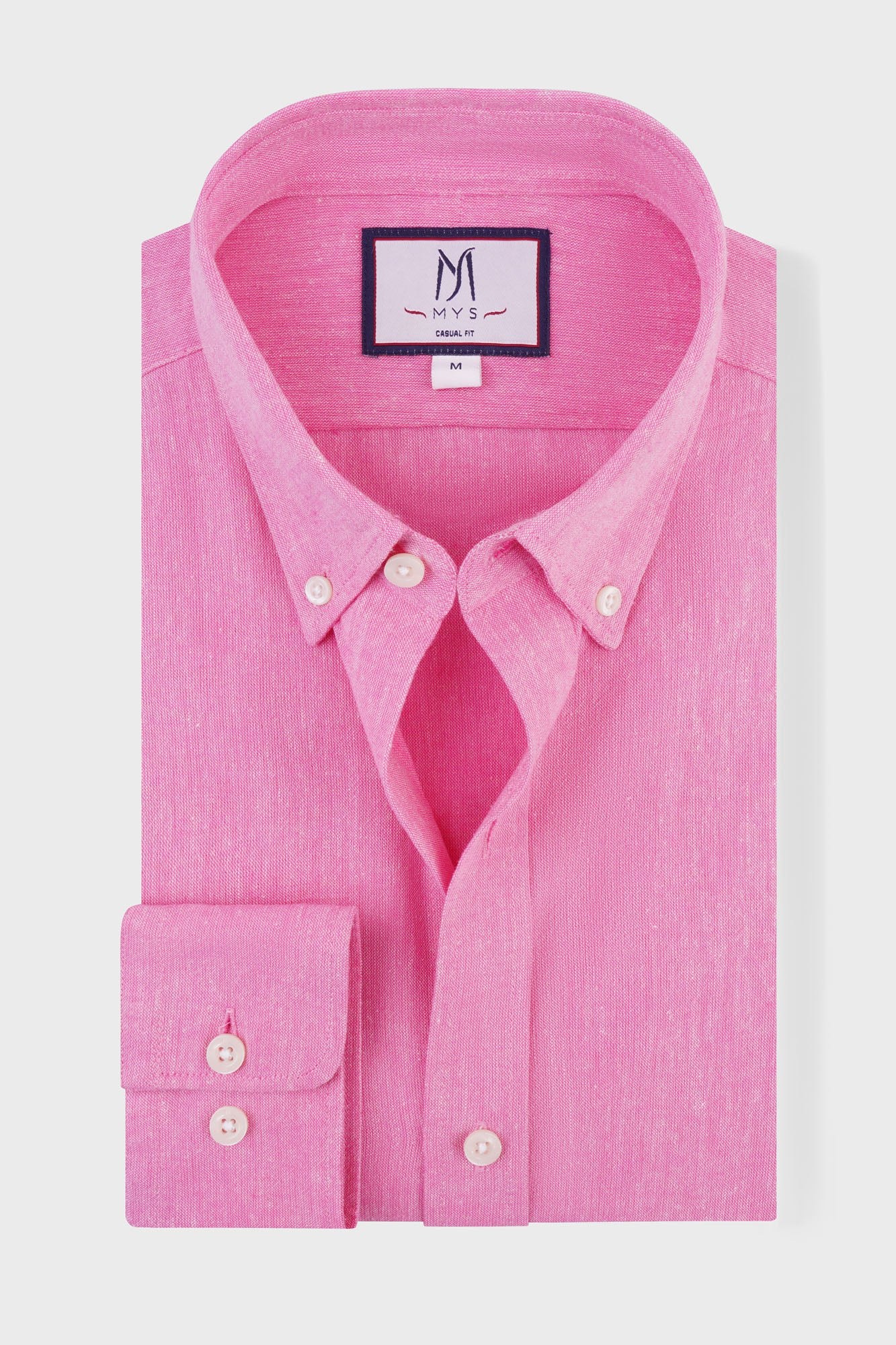 Button-Down Cotton Linen Shirt