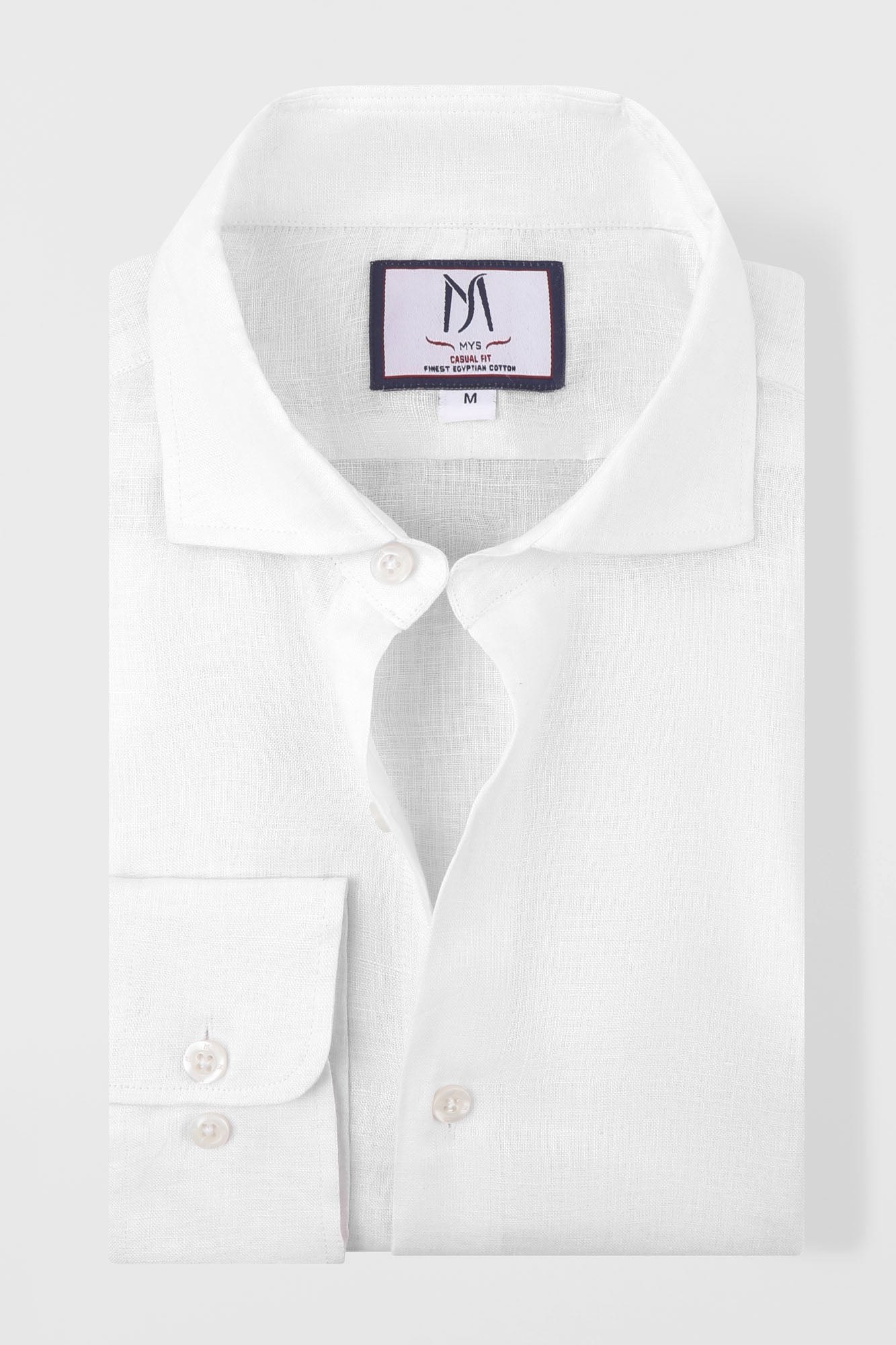 Pure Linen Cutaway Shirt