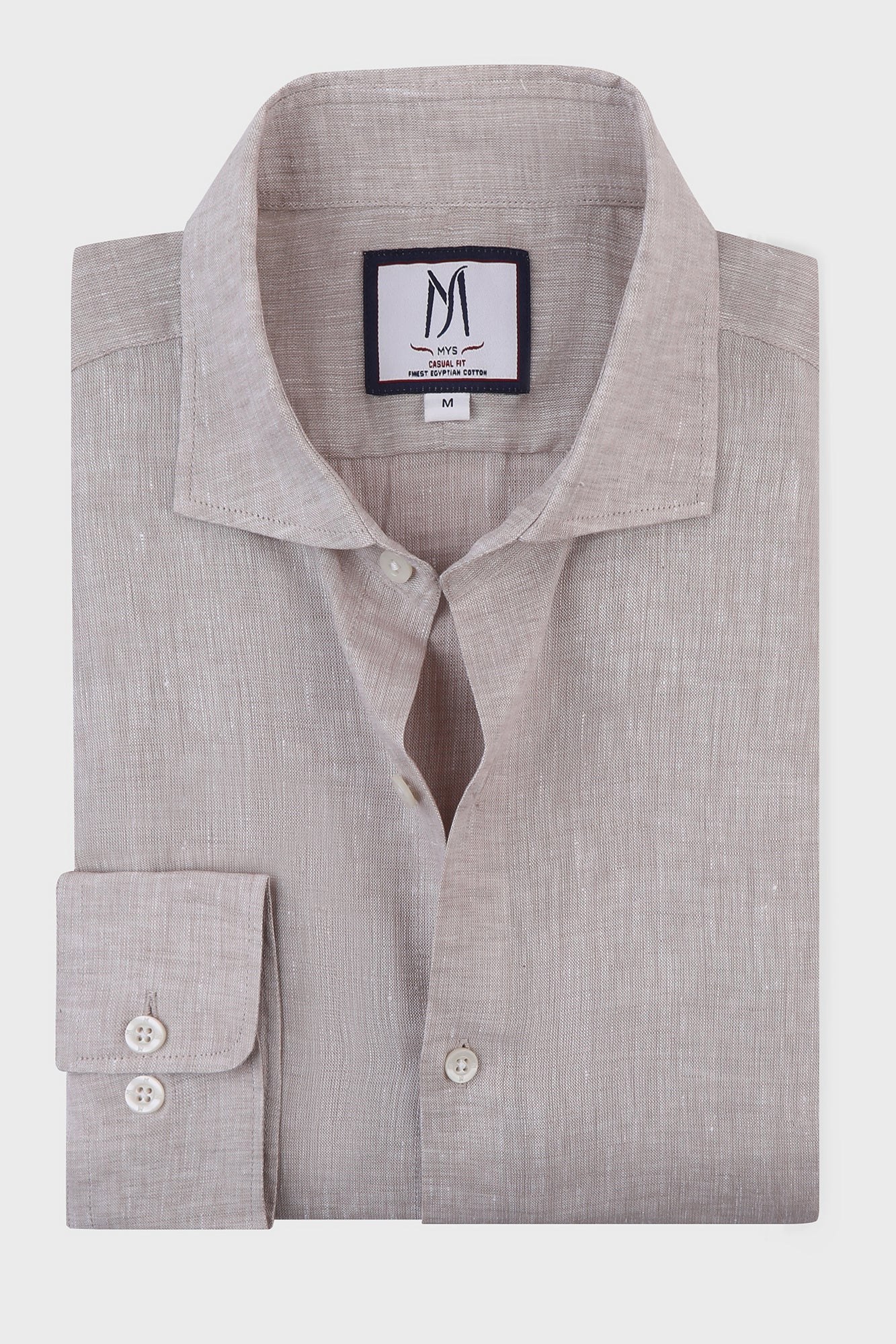 Pure Linen Cutaway Shirt