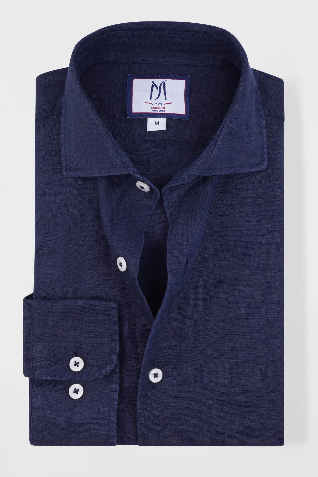 Pure Linen Cutaway Shirt