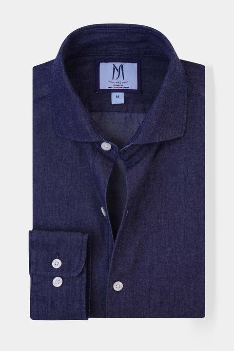 Denim Cutaway Shirt