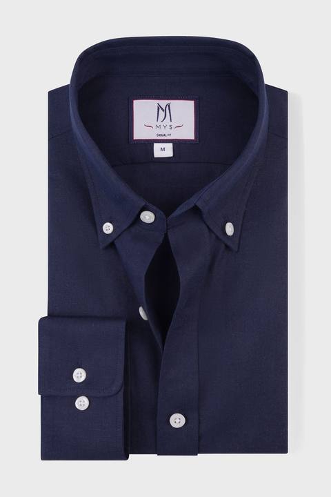 Linen Cotton Button-Down Shirt