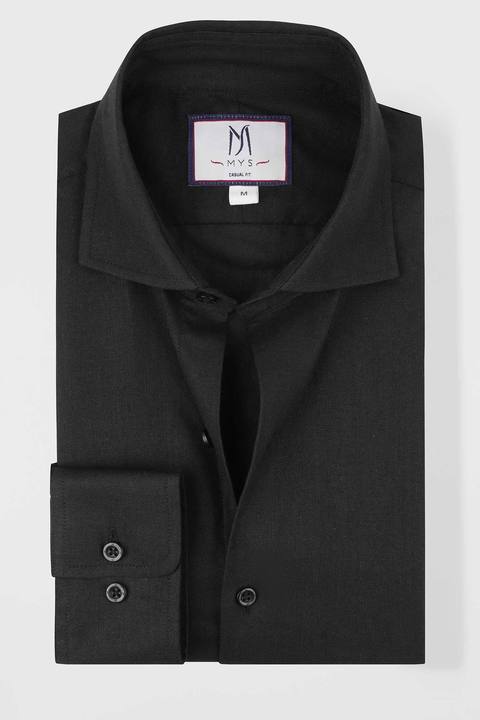 Linen Cotton Cutaway Shirt