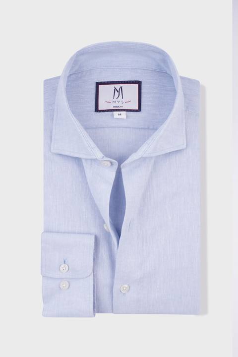 Linen Cotton Cutaway Shirt