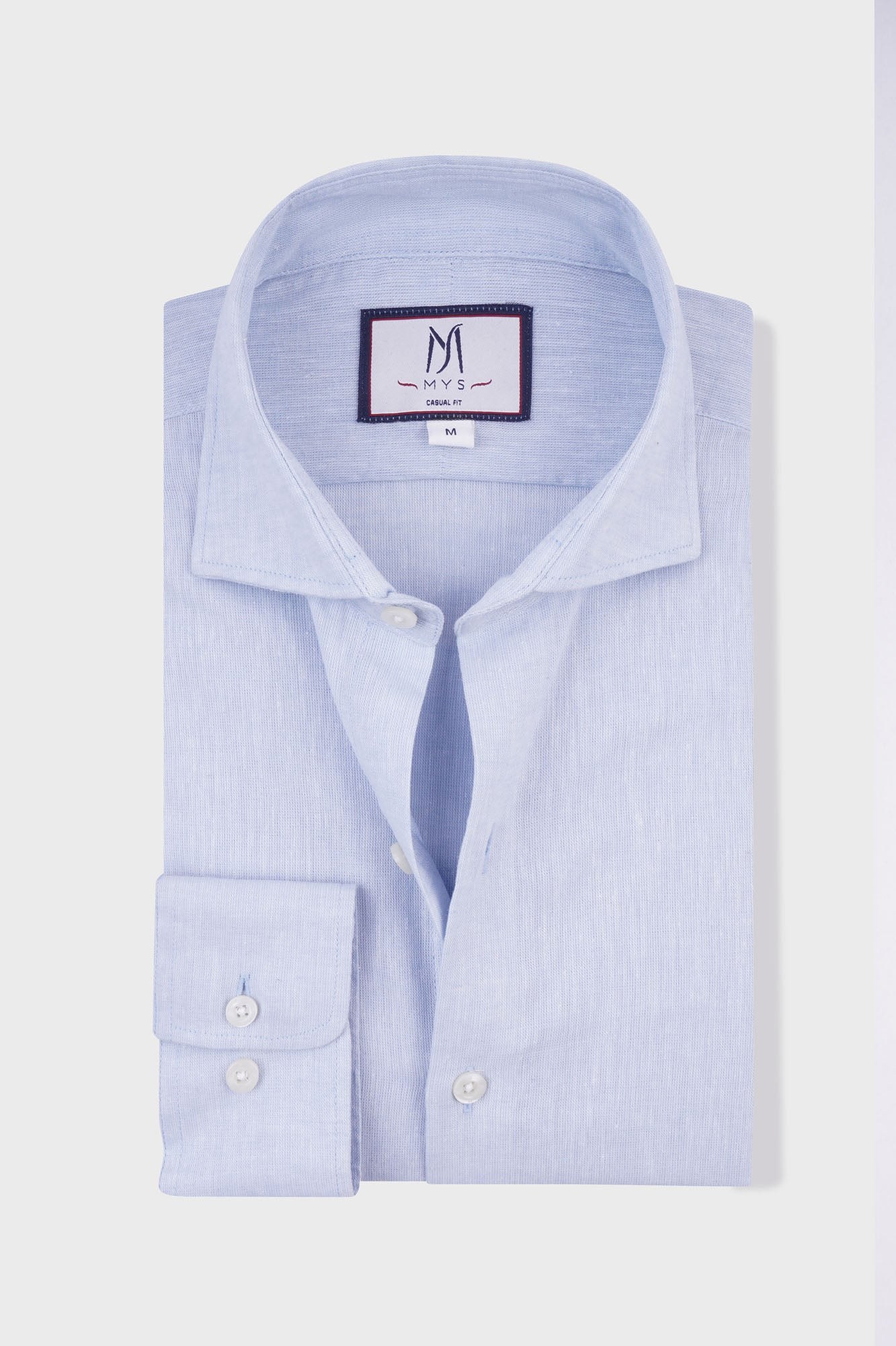 Linen Cotton Cutaway Shirt