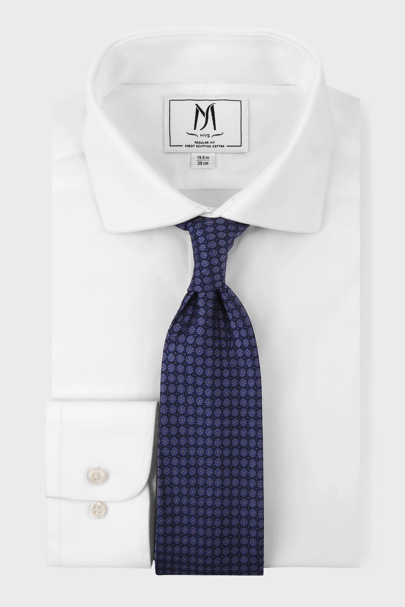 White Poplin Shirt - Regular Fit