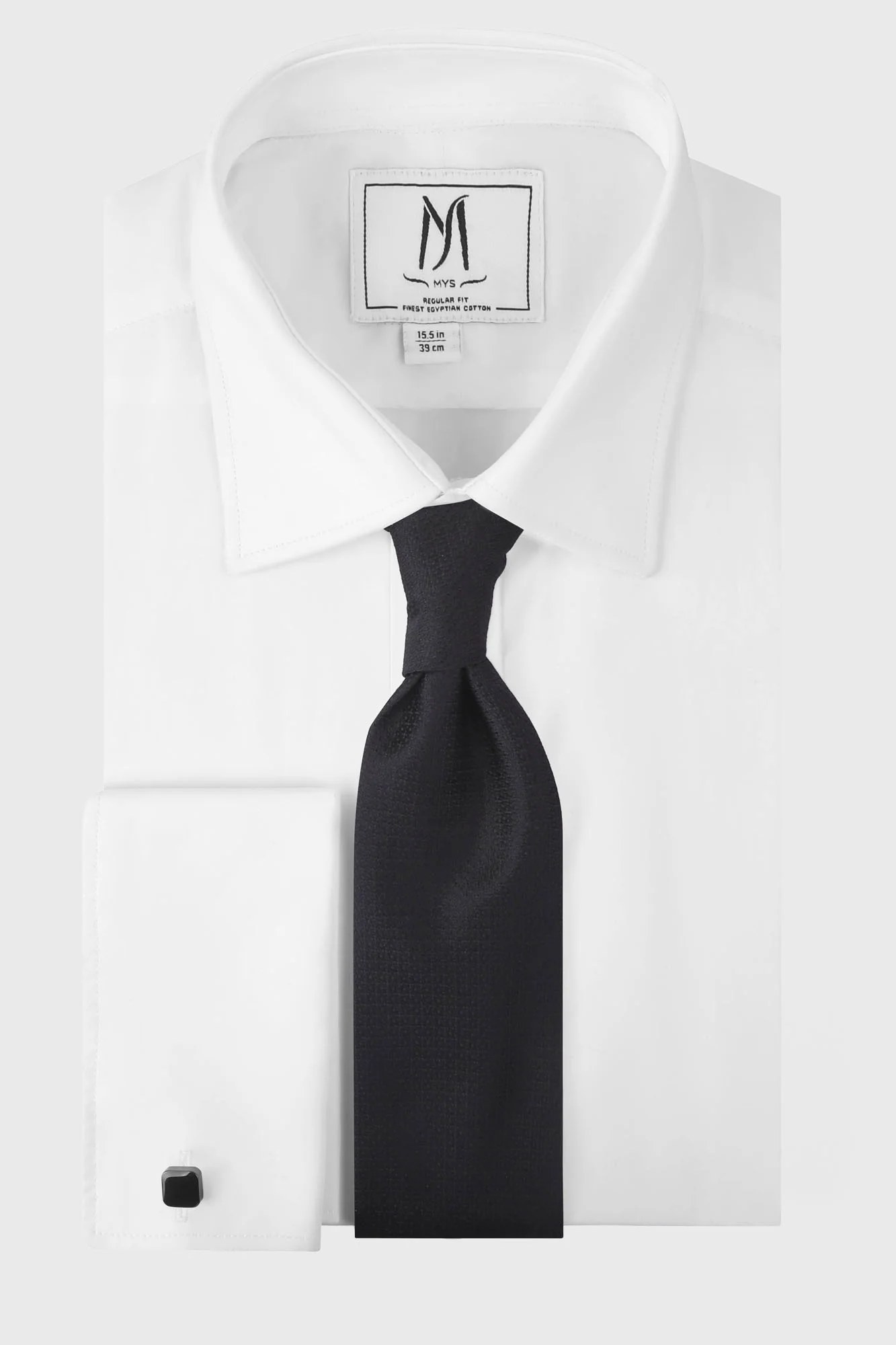Poplin Double Cuff Shirt - Regular Fit