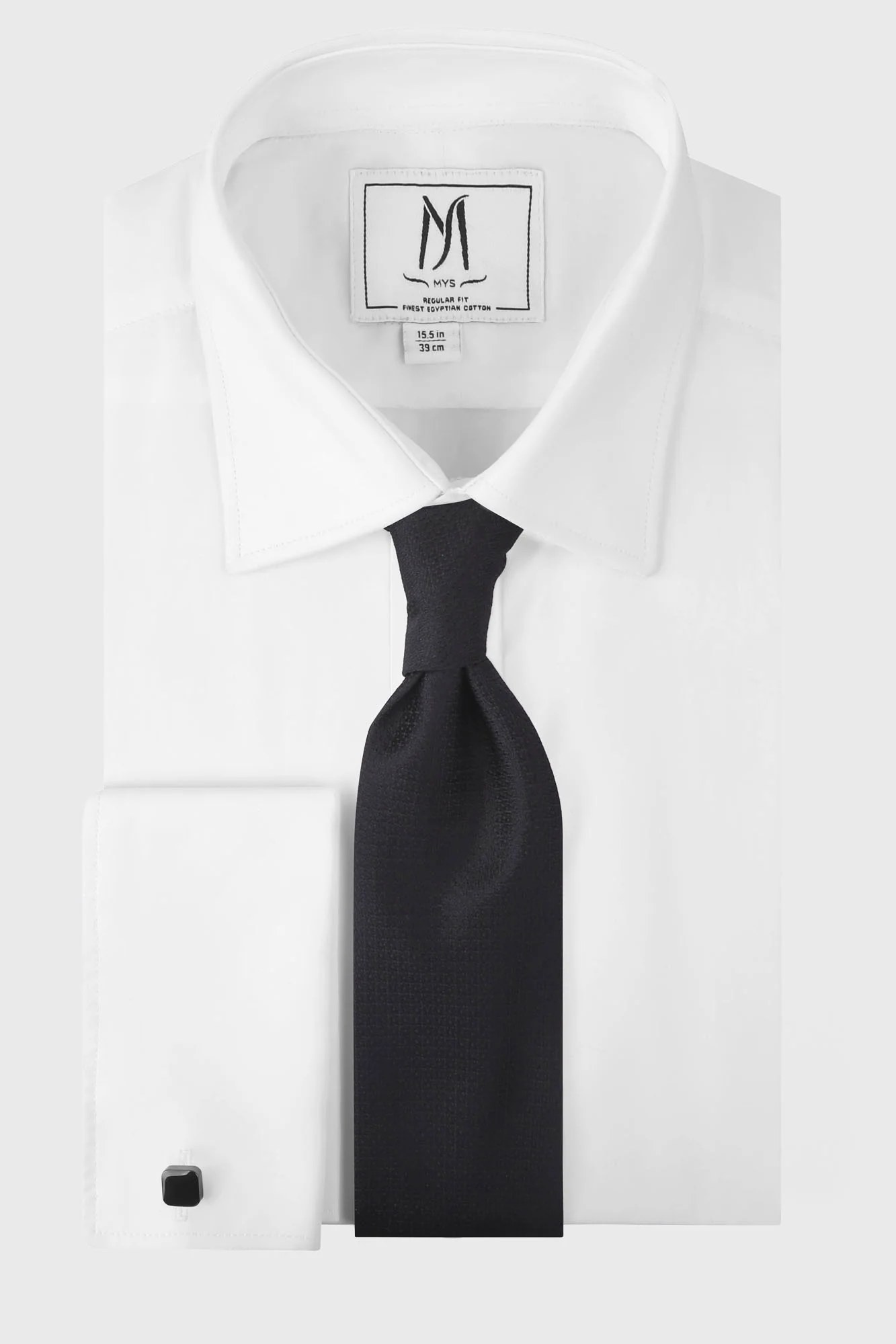 Poplin Double Cuff Shirt - Regular Fit