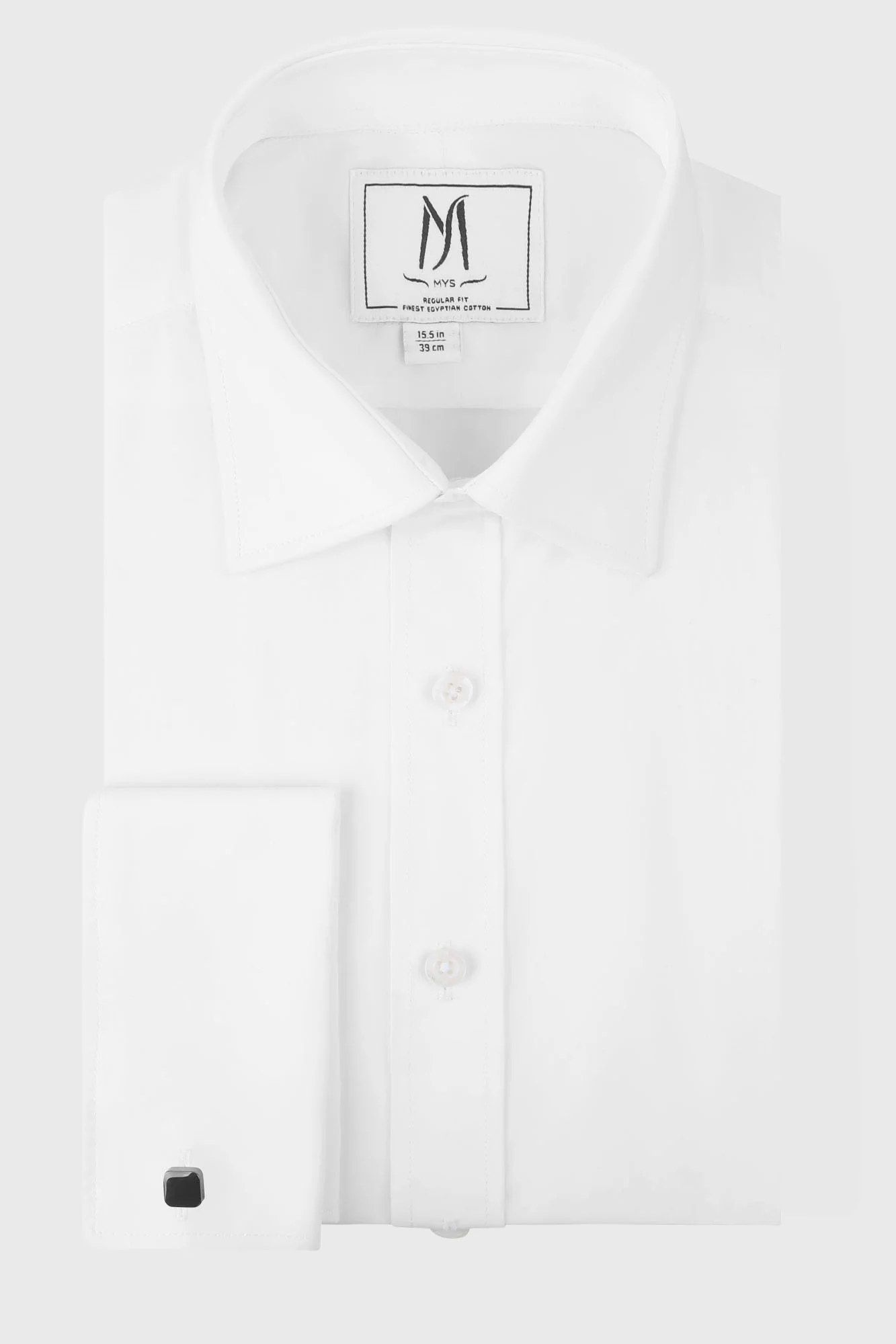 Poplin Double Cuff Shirt - Regular Fit