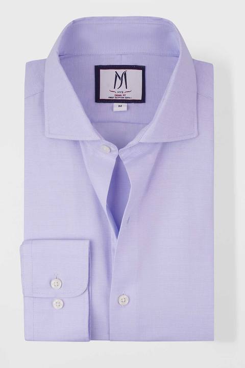 Checkered Chambray Shirt