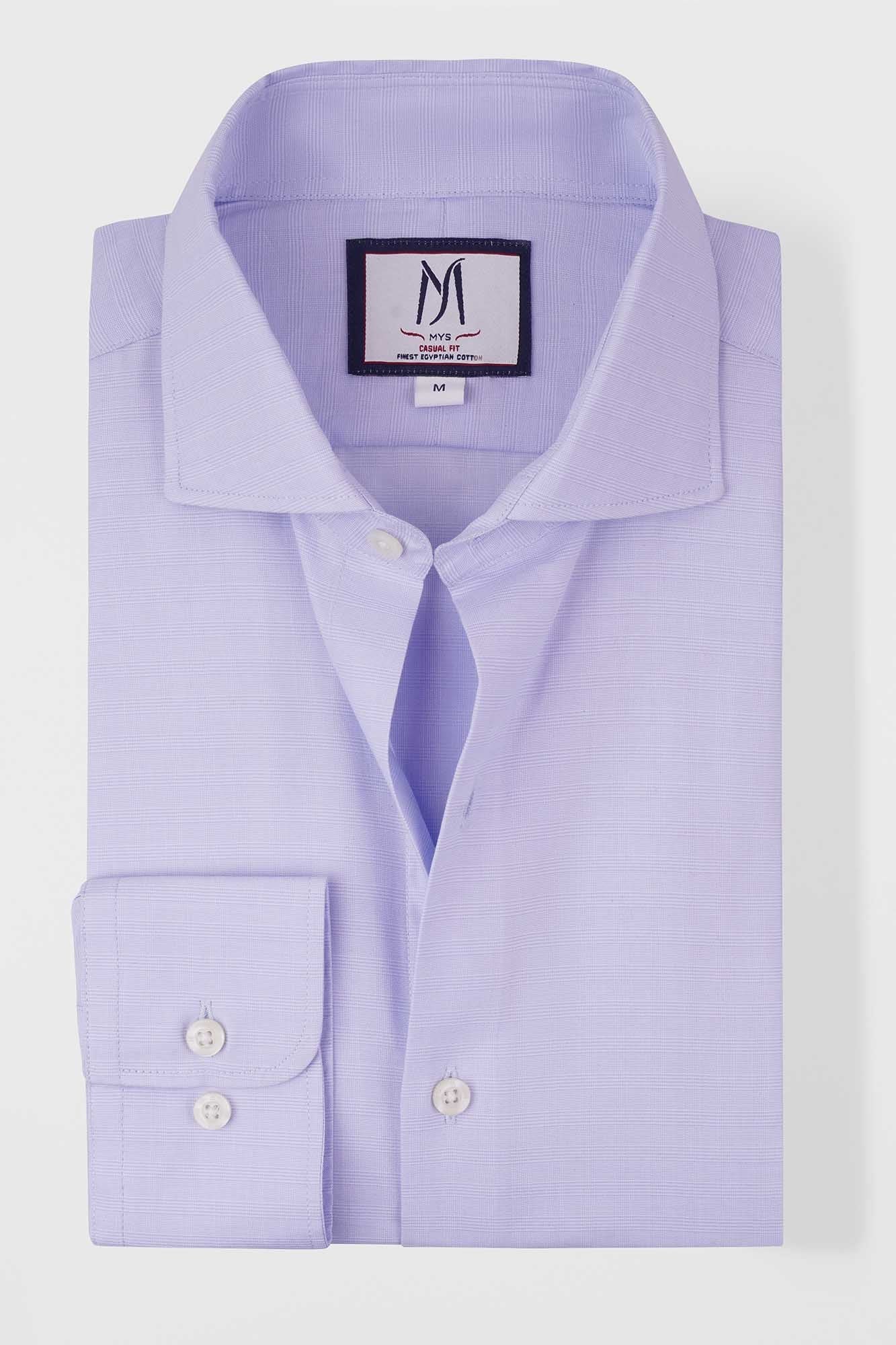 Checkered Chambray Shirt