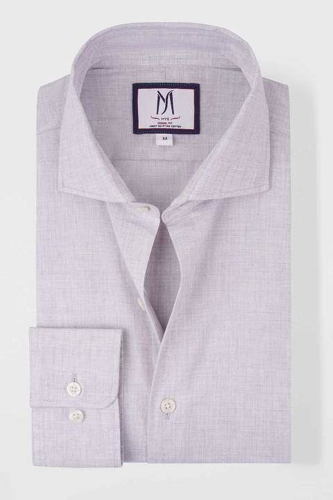 Checkered Chambray Shirt