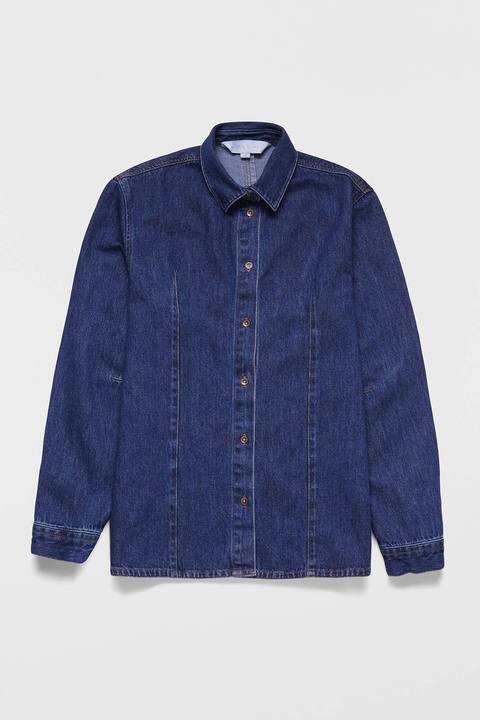 Fitted Denim Shirt
