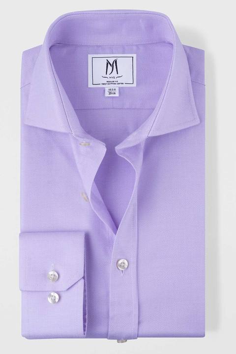 Purple Dobby Shirt - Regular Fit
