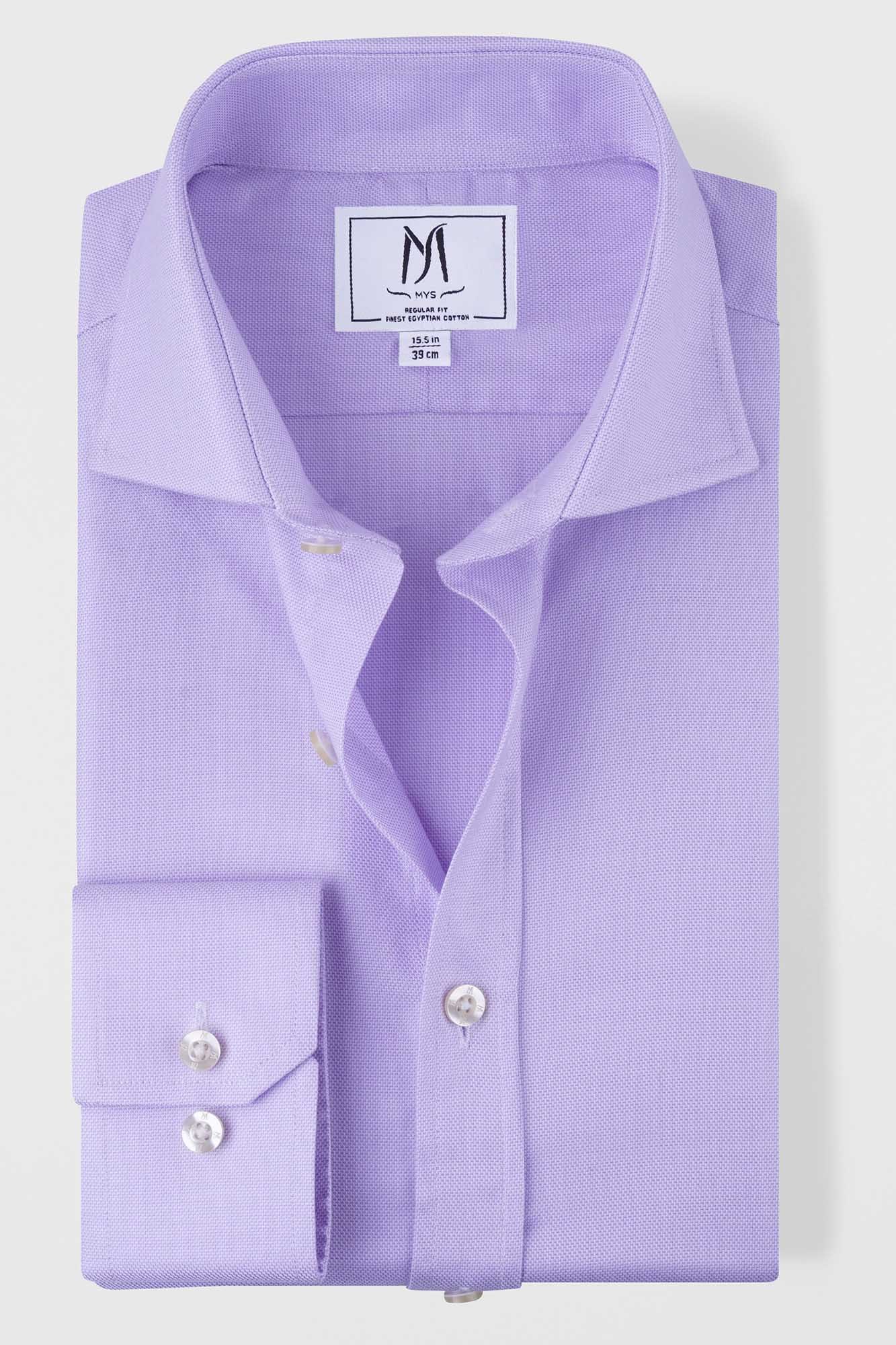 Purple Dobby Shirt - Regular Fit
