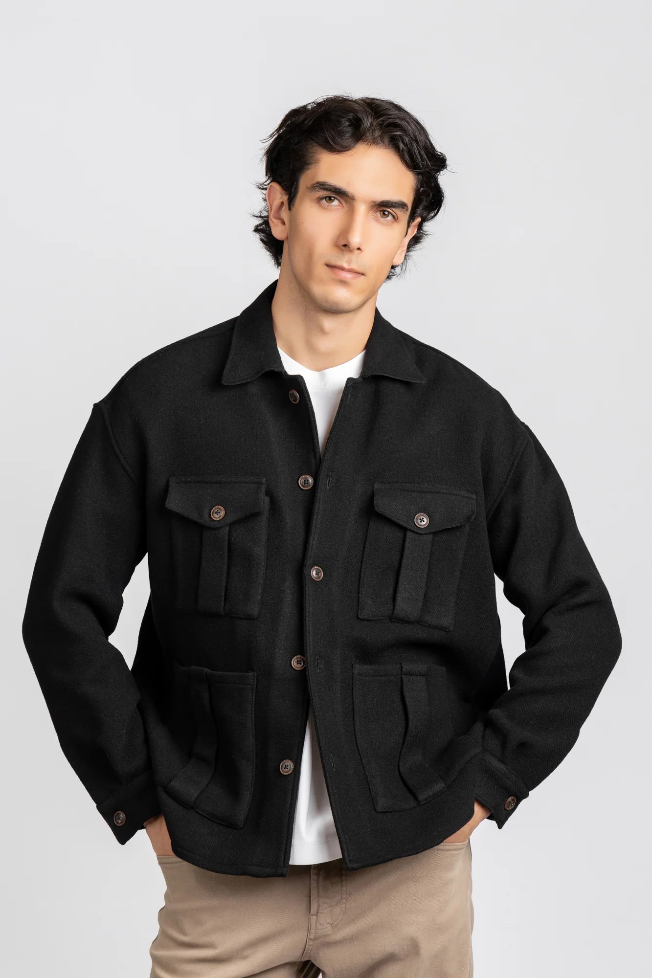 Herringbone Overshirt