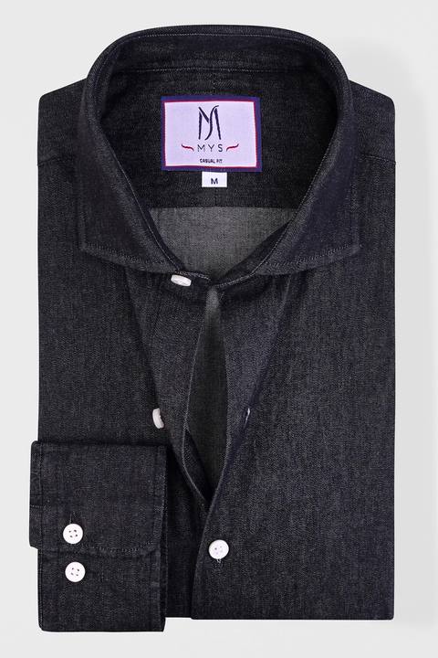 Cutaway Denim Shirt