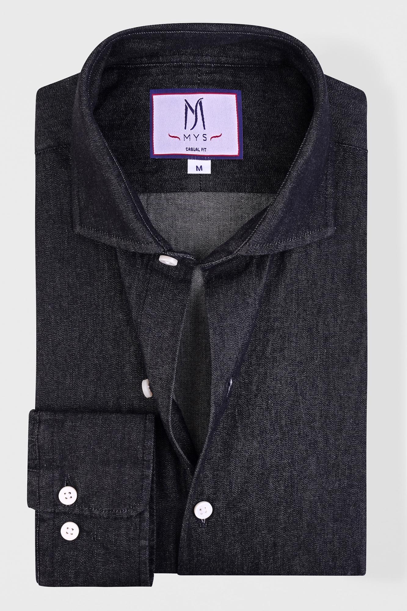 Cutaway Denim Shirt