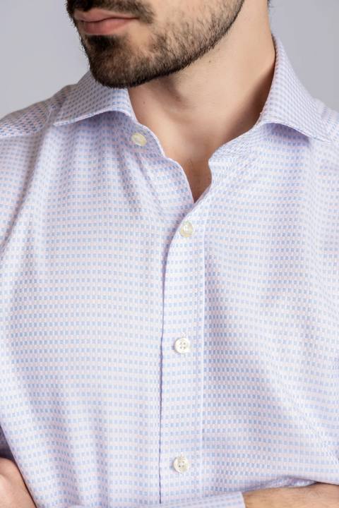 Checkered Twill Shirt - Regular Fit