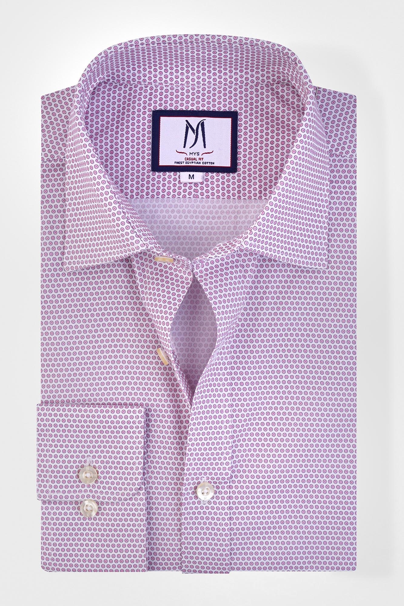 Printed Poplin Stretch Shirt