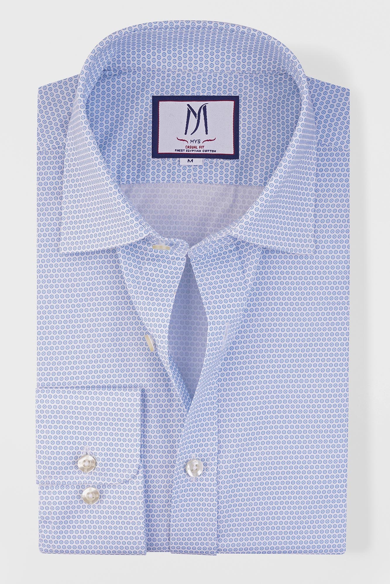 Printed Poplin Stretch Shirt