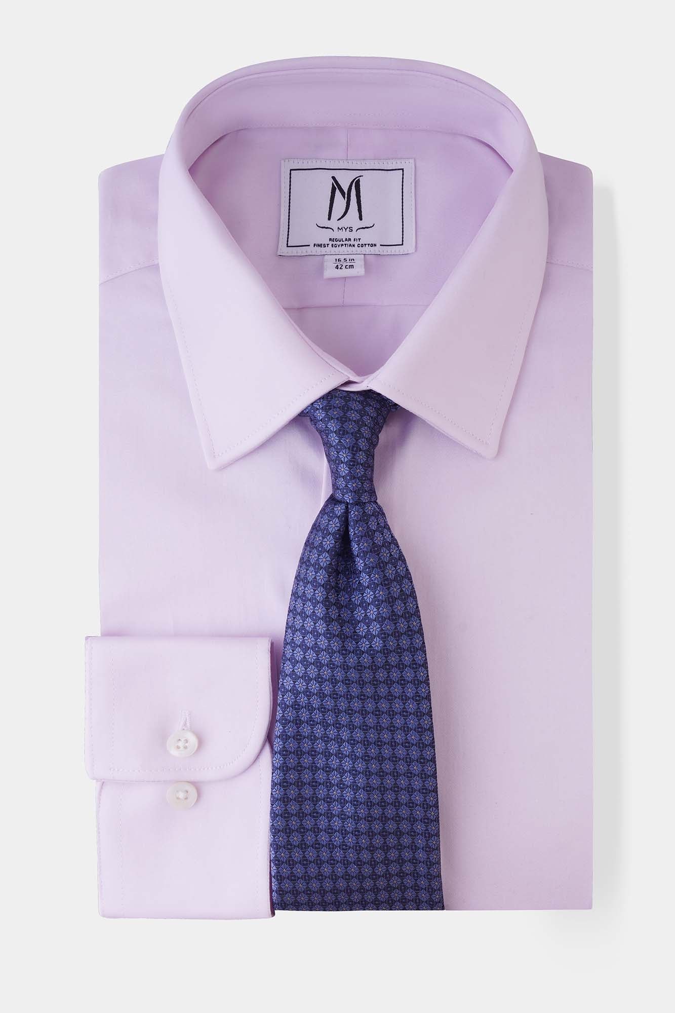 Pink Twill Shirt - Regular Fit