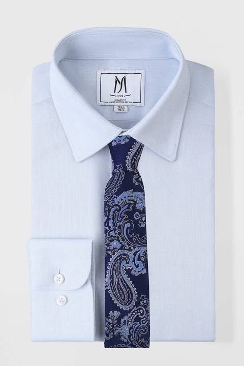 Light Blue Filafil Shirt - Regular Fit