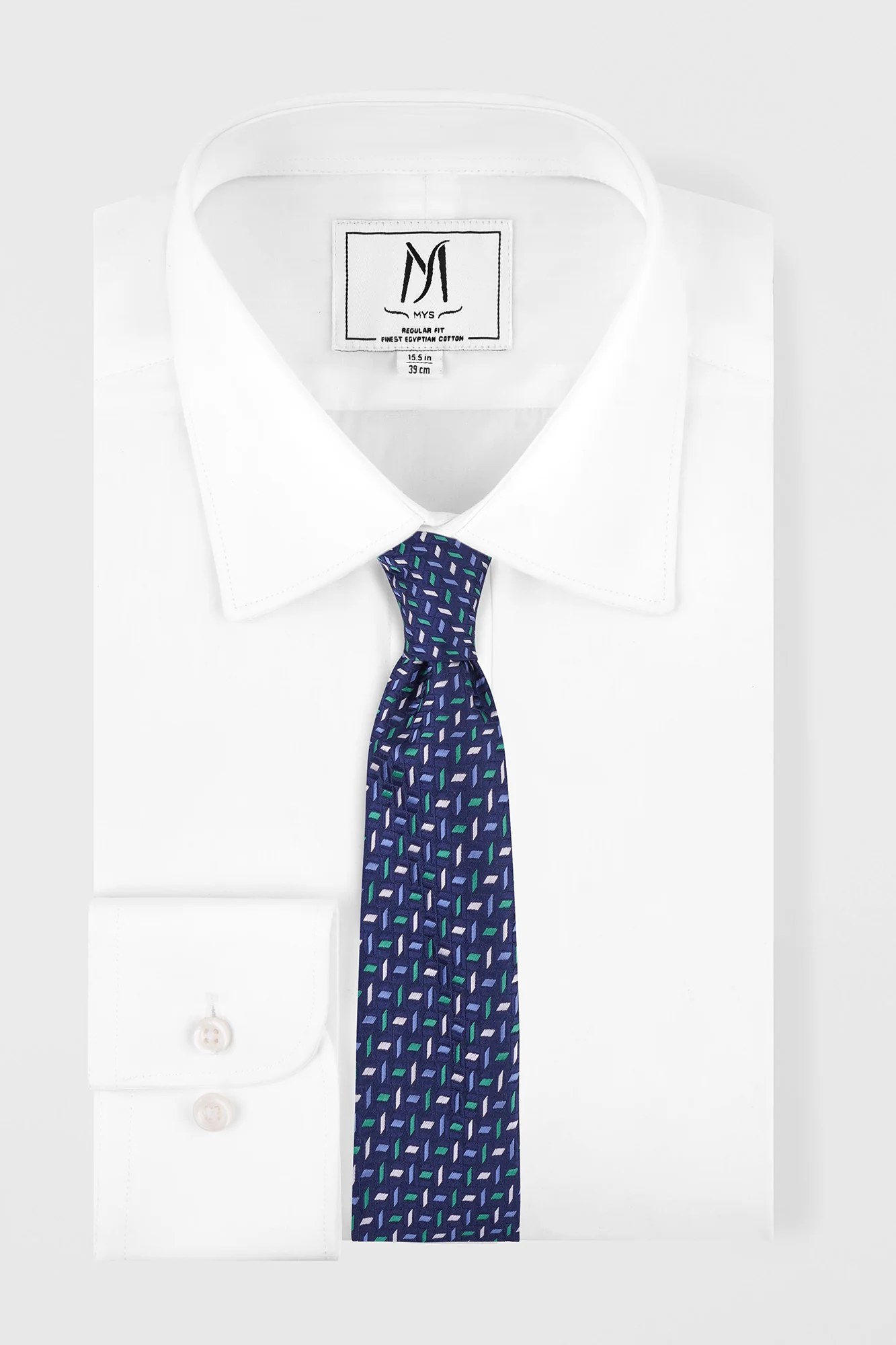 White Poplin Shirt - Regular Fit