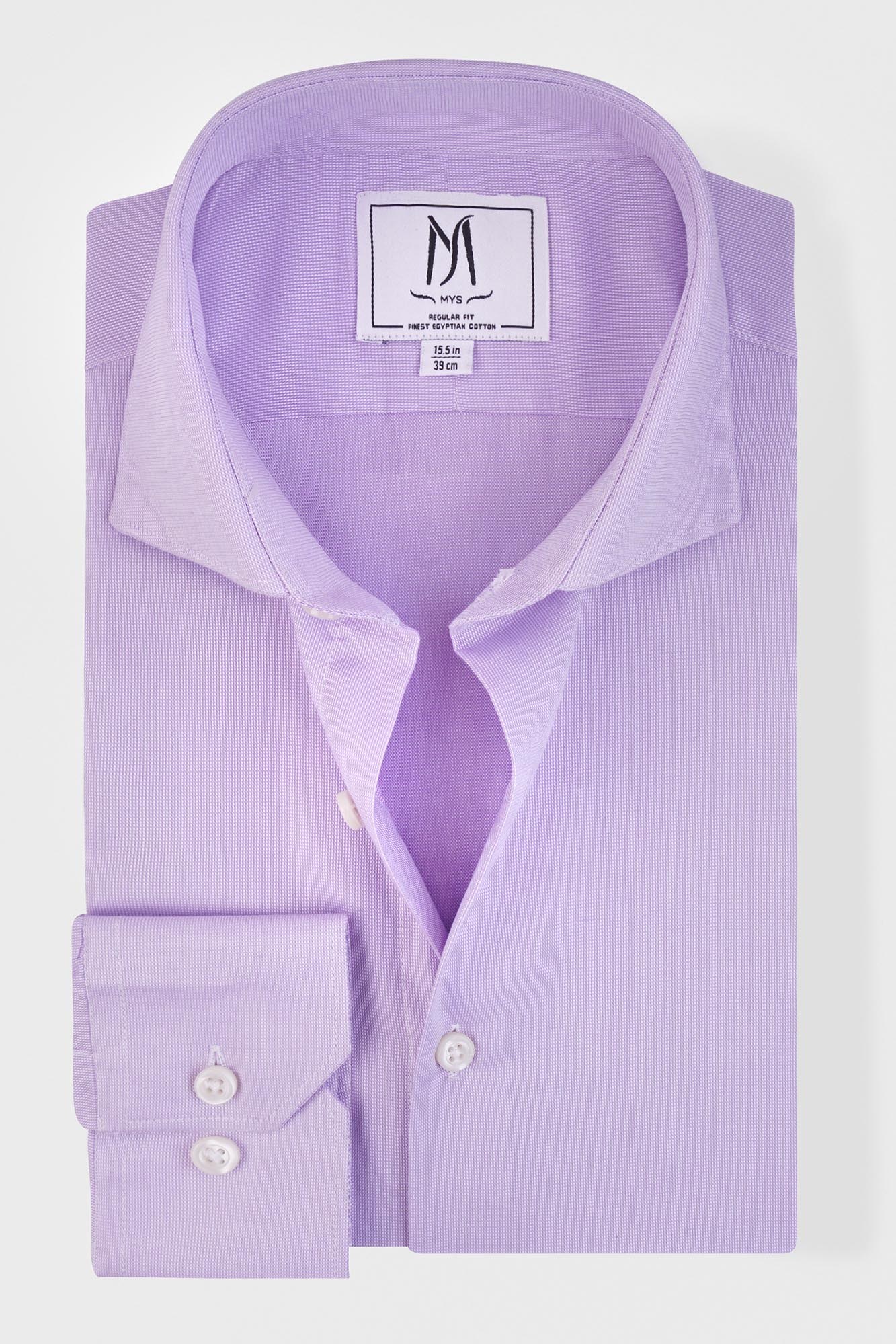 Purple Filafil Shirt - Regular Fit