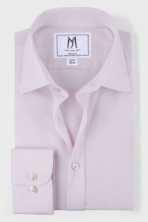 Light Pink Dobby Shirt - Regular Fit