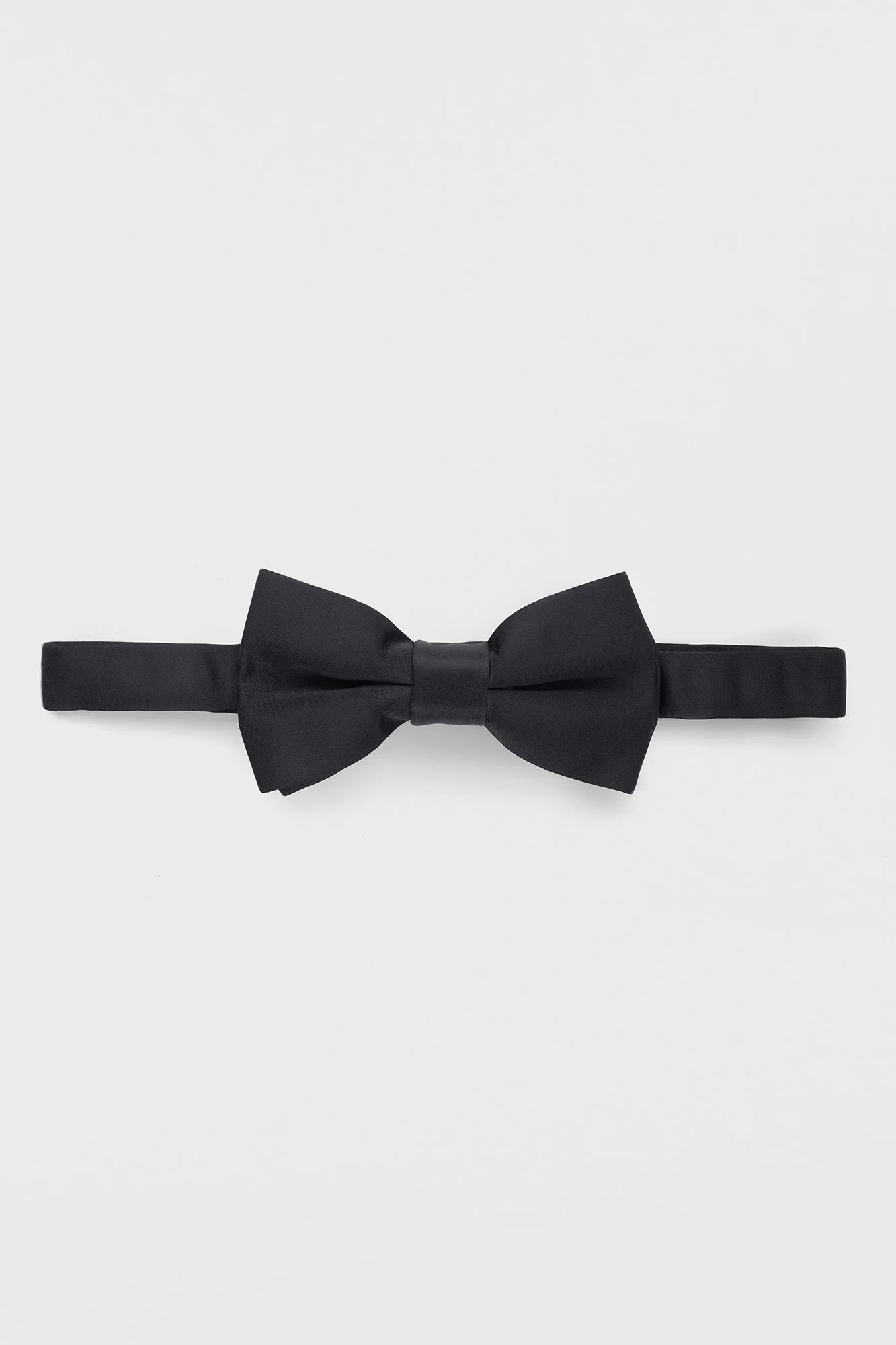 Black Ready Tie Bow Tie - Small