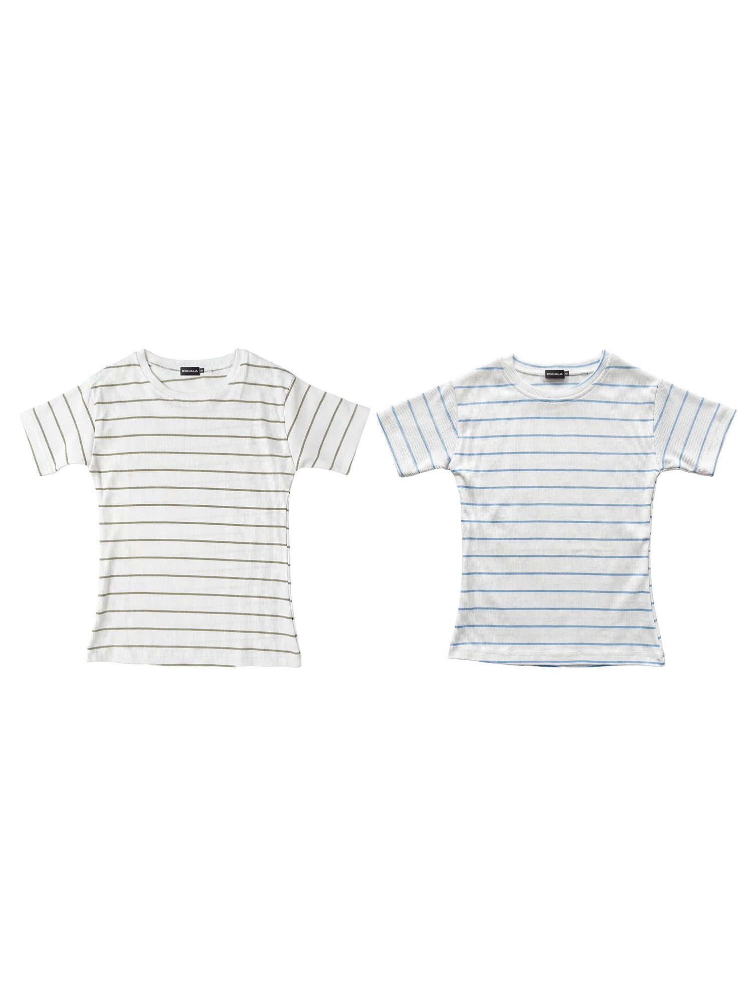 Blue/Olive Baby Tee Bundle
