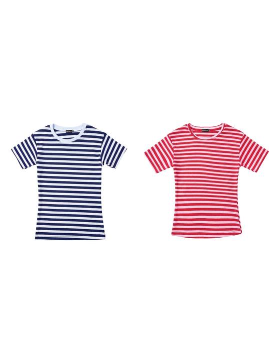 Red/Navy Baby Tee Bundle