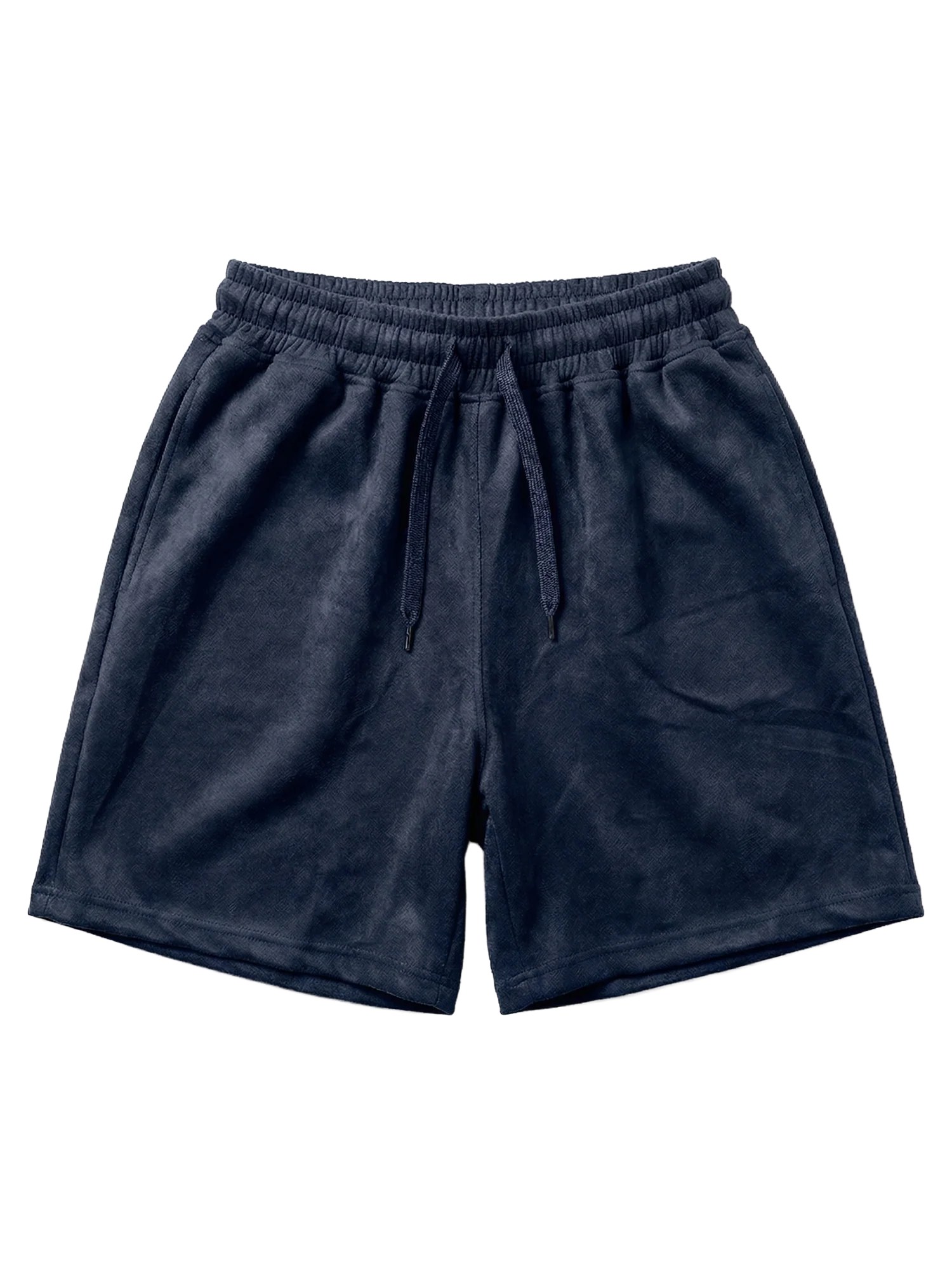 Navy Velvet Short