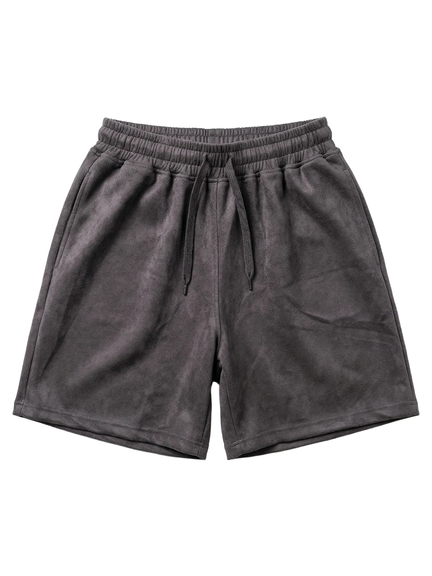 Grey Velvet Short