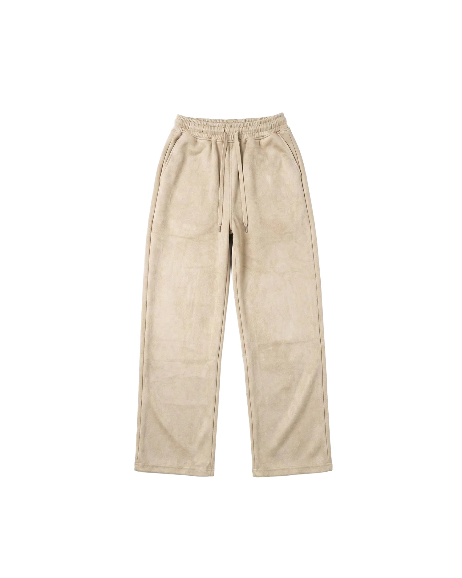Nude Suede Pants