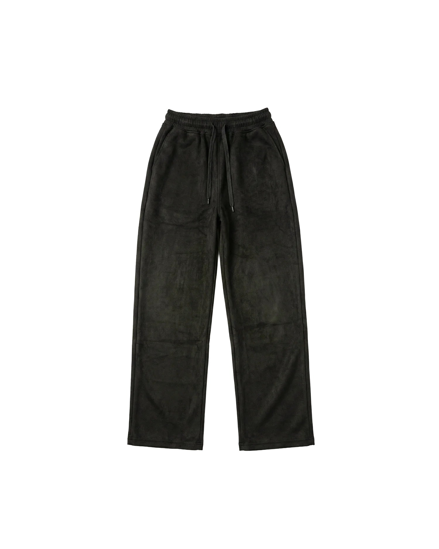 Obsidian Black Suede Pants