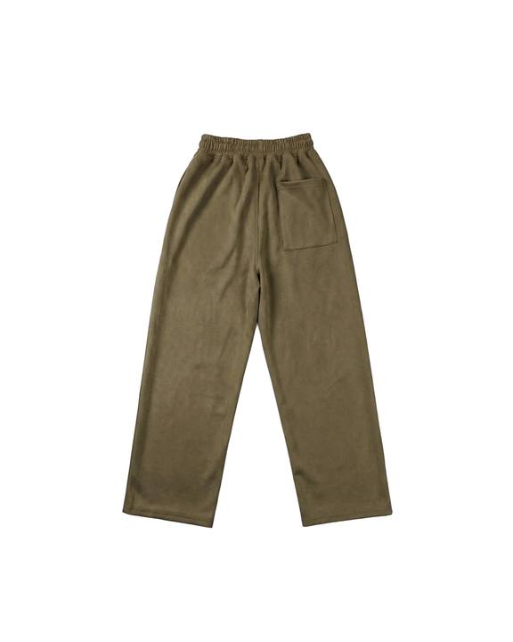 Forest Olive Suede Pants