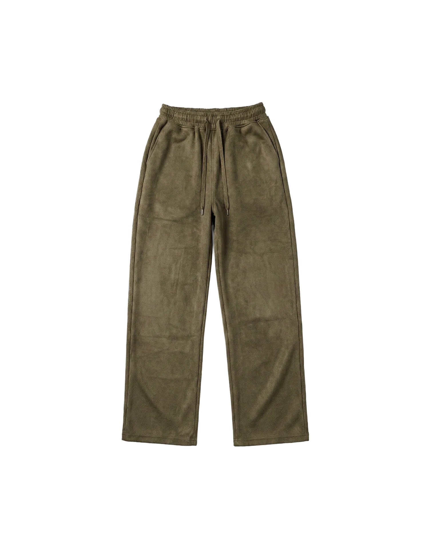 Forest Olive Suede Pants