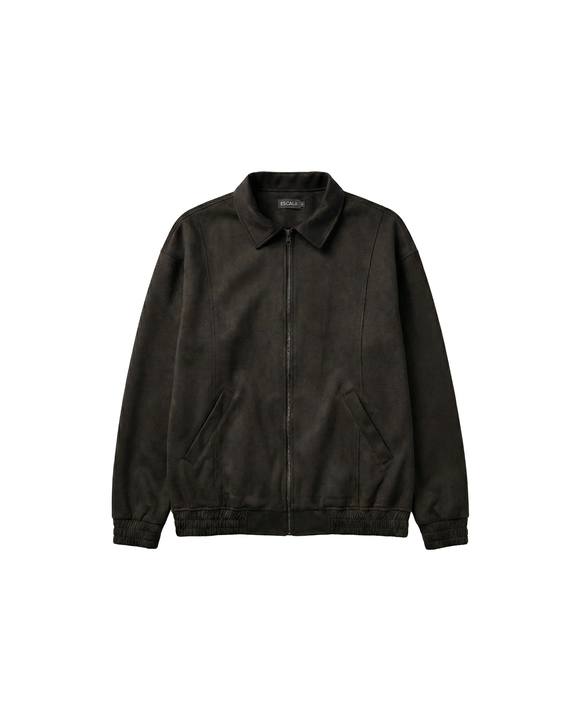 Obsidian Black Suede Jacket