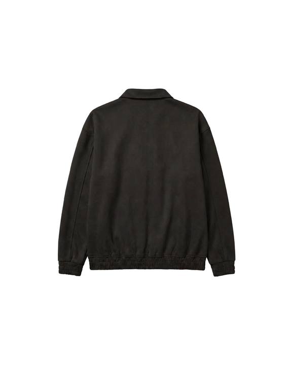 Obsidian Black Suede Jacket