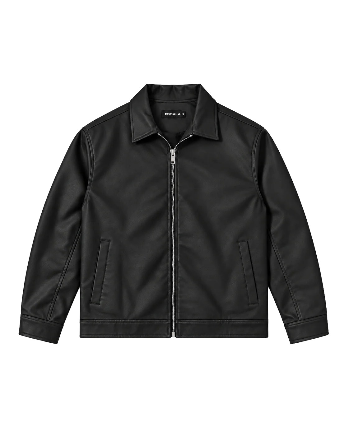 Noir Black Leather Jacket